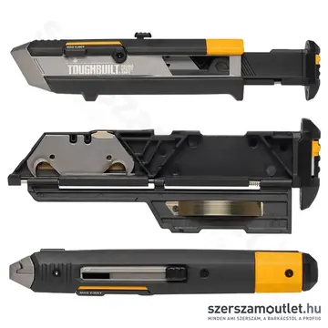 TOUGHBUILT C300 Összecsukható fűrészbak 1pár + H4S2-03 Cserélhető pengés kés (+2db tartó, 5db penge)