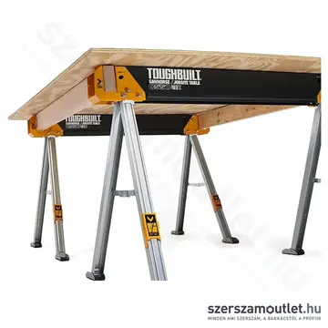 TOUGHBUILT C550 Összecsukható fűrészbak 1pár + TB-H4S5-01 Kitolható pengés kés 16,5cm +(5db penge)
