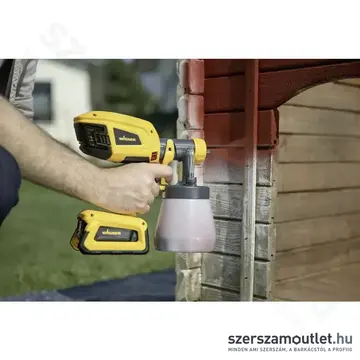 WAGNER UniversalSprayer W600 Flexio Akkus szénkefementes festékszóró pisztoly (18V; 500ml/min)