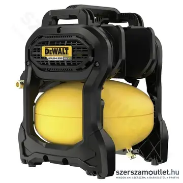 DEWALT DCC1018N FLEXVOLT Akkus szénkefementes kompresszor 10l 18/54V (Akku és töltő nélkül)