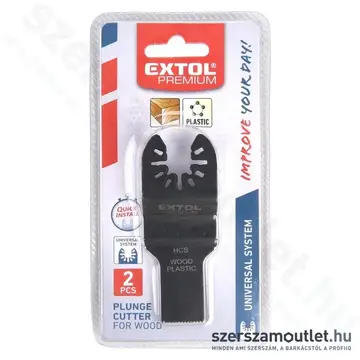 EXTOL Multi fűrészlap (fa/műanyag) 20mm (2db)