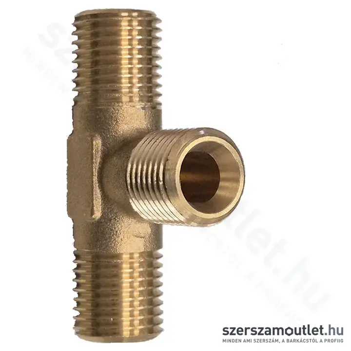 PROFIAIR T-elem réz AG 1/4" bliszteres (42422-5)