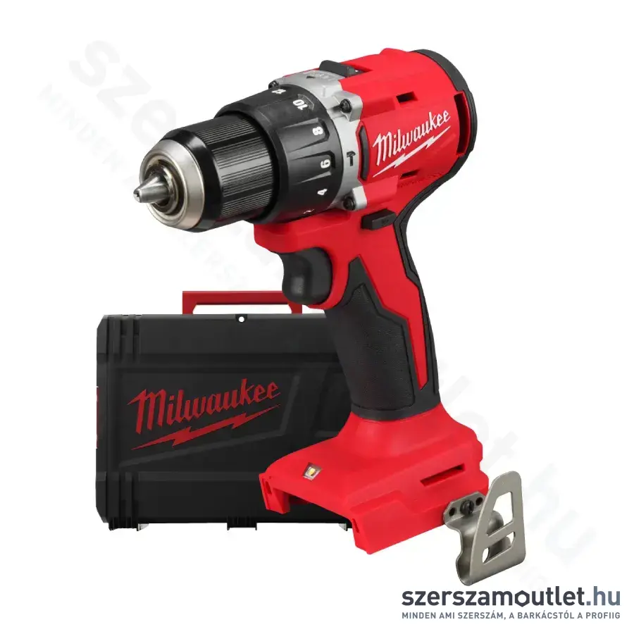 MILWAUKEE M18 BLPDRC-0X Akkus ütvefúró-csavarozó HD kofferben (18V) (Akku és töltő nélkül!)