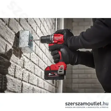 MILWAUKEE M18 BLDDRC-0X Akkus fúró-csavarozó HD kofferben (18V) (Akku és töltő nélkül!) (4933492832)