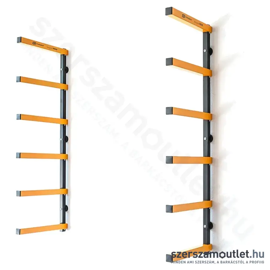 STRONGBOLD StrongRack R600 fali rendszerező 1038x30x300cm 300kg (1pár) (382600STRONGBOLD)