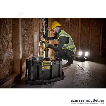 DEWALT TOUGHSYSTEM 2.0 Tároló láda és akkus munkalámpa (18V) (Akku és töltő nélkül)
