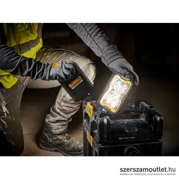 DEWALT TOUGHSYSTEM 2.0 Tároló láda és akkus munkalámpa (18V) (Akku és töltő nélkül)