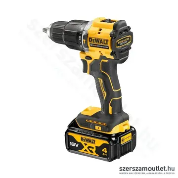 DEWALT DCD100YM2T-QW szénkefe nélküli ütvefúró-csavarbehajtó TSTAK kofferben (2×4,0Ah/18V)