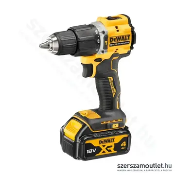 DEWALT DCD100YM2T-QW szénkefe nélküli ütvefúró-csavarbehajtó TSTAK kofferben (2×4,0Ah/18V)