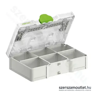 FESTOOL Systainer³ SYS3 S 76 TRA szerszámos láda (átlátszó tetővel)