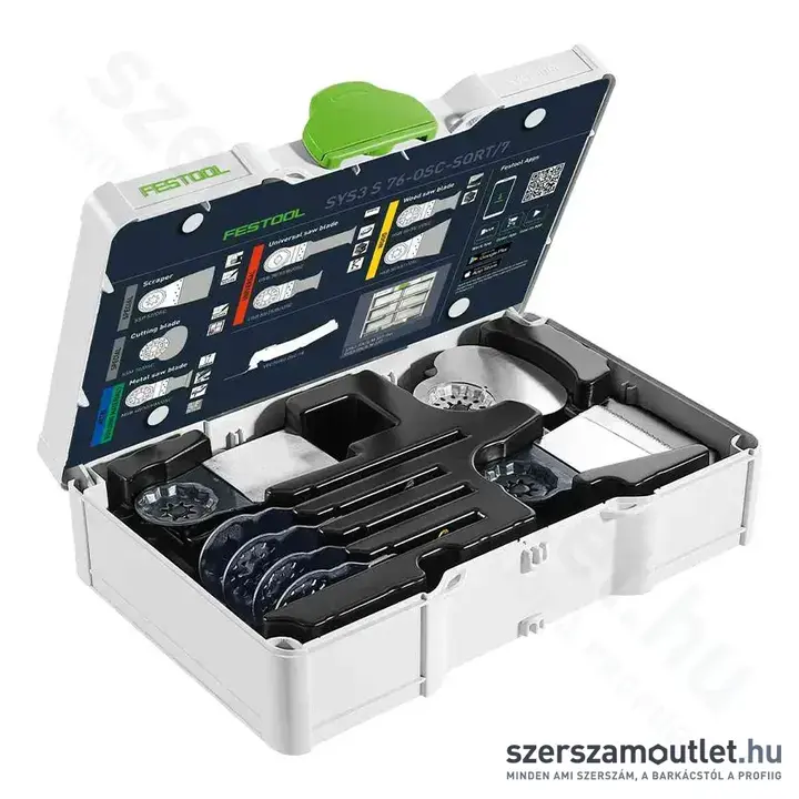 FESTOOL SYS3 S 76-OSC-SORT/7 Multigép feltét készelt (7 részes)