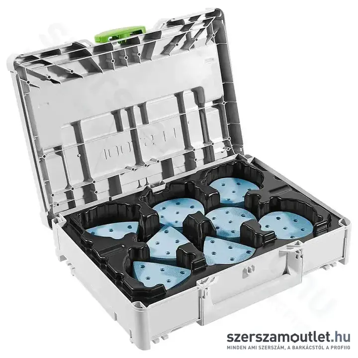 FESTOOL SYS-STF D90/V93 GR-Set Granat csiszolóvászon készlet (160 részes)