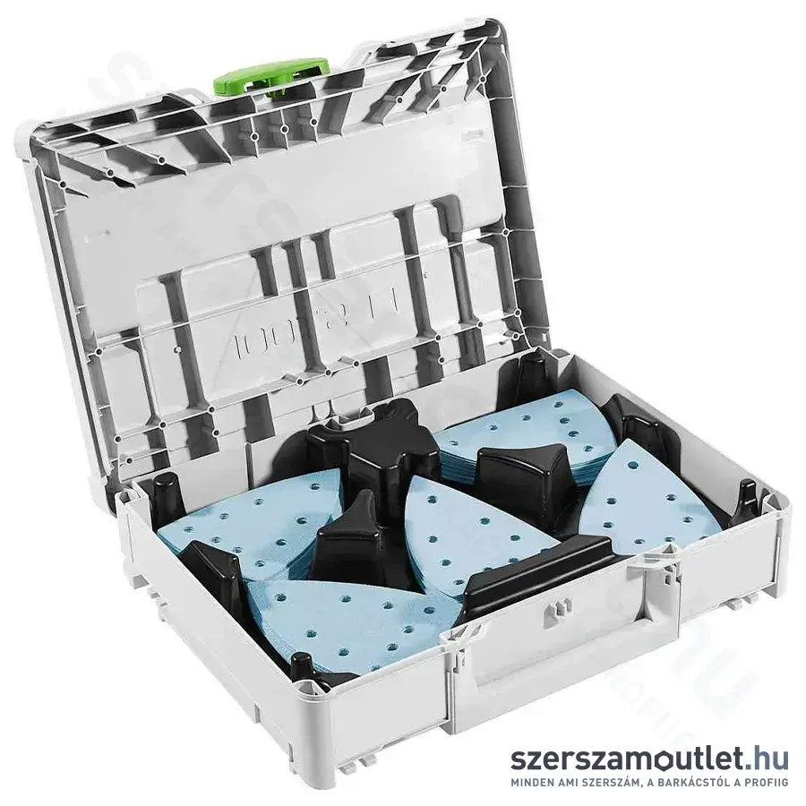 FESTOOL SYS-STF DELTA GR-Set Granat delta csiszolóvászon készlet (100 részes)