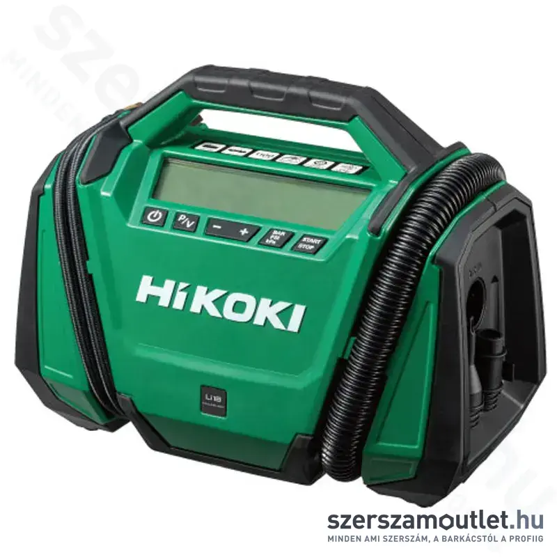 HIKOKI UP18DA-W4Z Akkus kompresszor (18V) (Akku és töltő nélkül!)