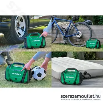 HIKOKI UP18DA-W4Z Akkus kompresszor (18V) (Akku és töltő nélkül!)