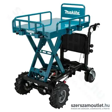 MAKITA DCU601Z Akkus anyagmozgató 2x18V LXT emelés(plató) felépítmény ( Akku és töltő nélkül)
