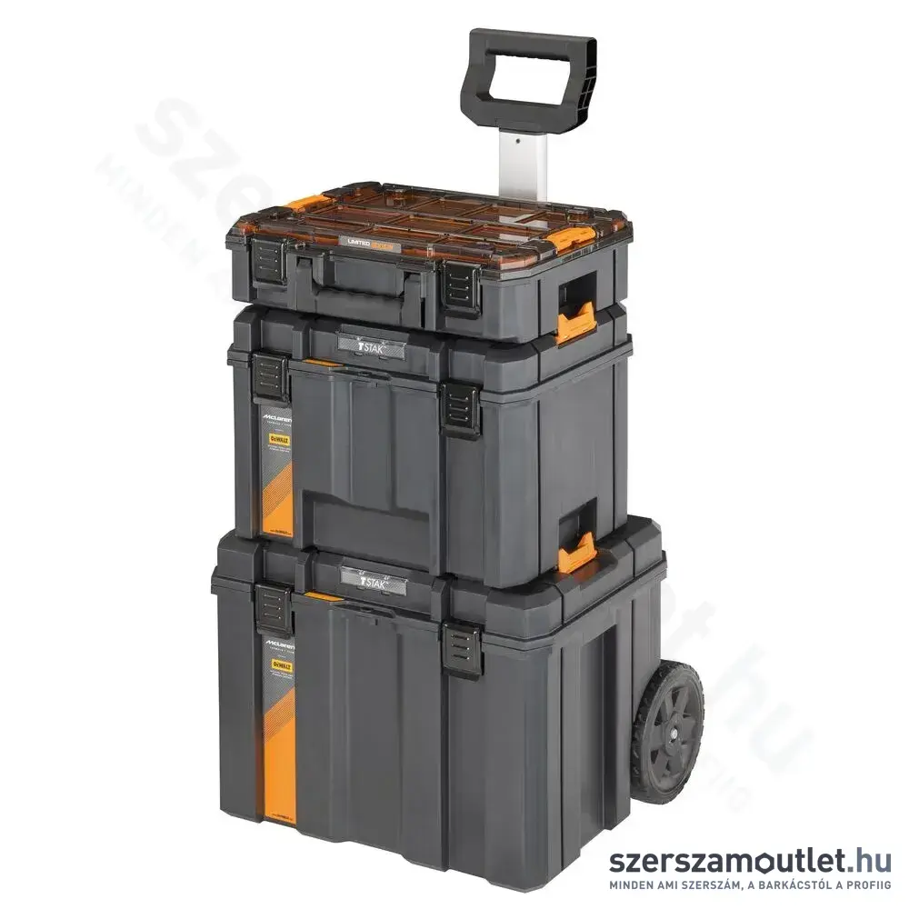 DEWALT x MCLAREN - 3-RÉSZES TSTAK TÁROLÓRENDSZER