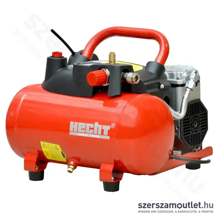 HECHT 20171 Kompresszor IP20, 6l, 8bar, 1100W, 230V (HECHT20171)