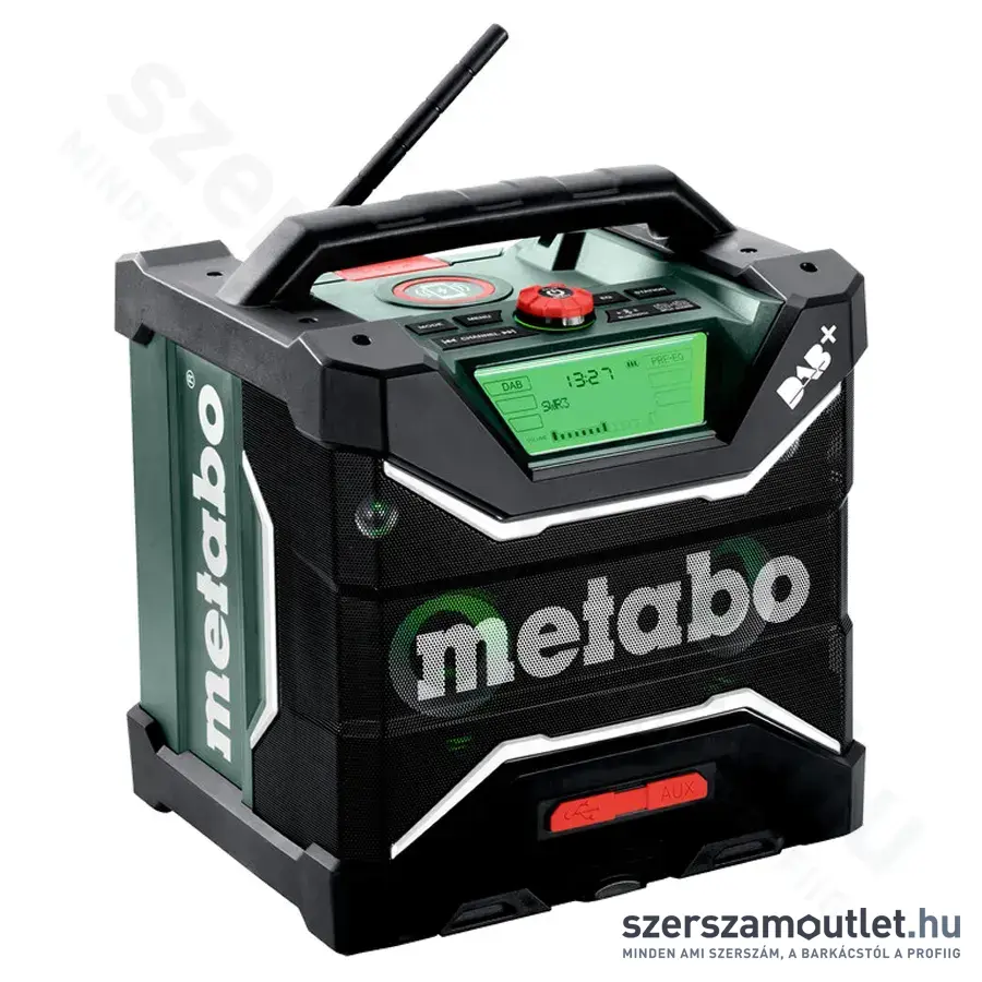 METABO RC 12-18 32W BT DAB+ Akkus építkezési rádió 12-18V (2xAAA/akku nélkül) (600779850)