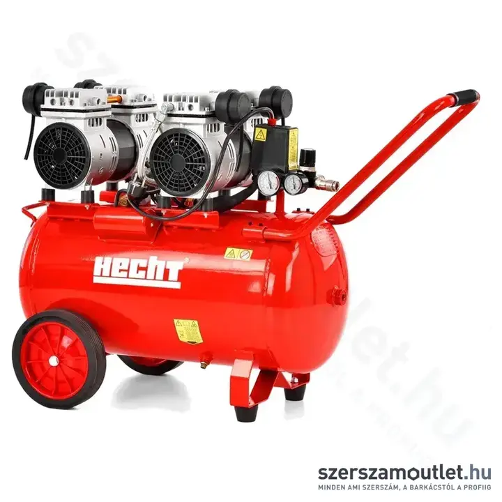 HECHT 2089 Kompresszor, olajmentes, csendes 8bar, 50l, 3000W/230V (HECHT2089)