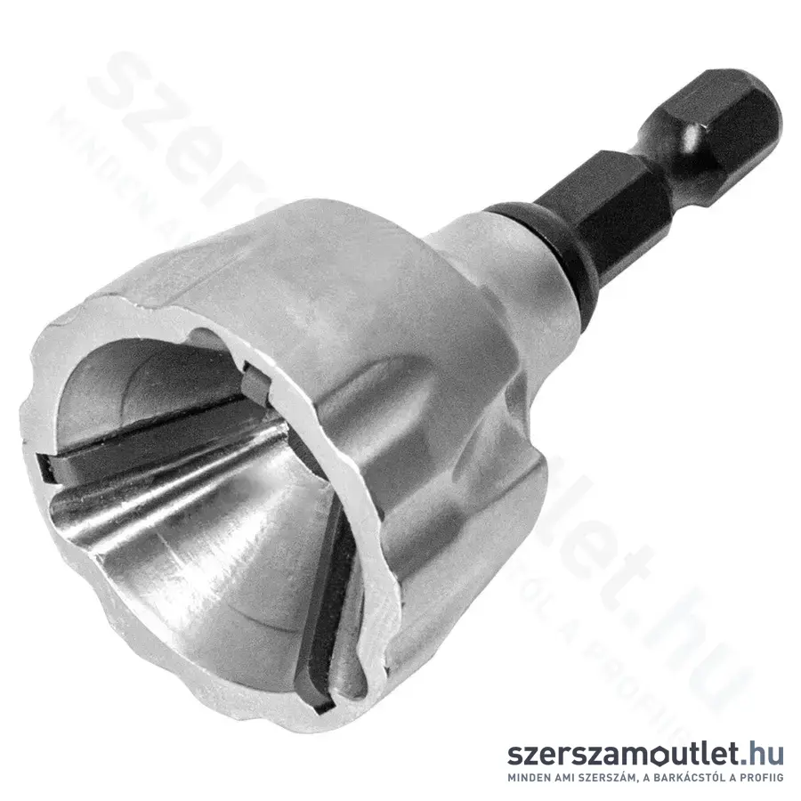 FORTUM Sorjátlanító BIT /sorjázó adapter/ 13-36mm, fúrógépbe fogható, 9mm (4769003)