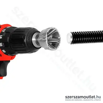 FORTUM Sorjátlanító BIT /sorjázó adapter/ 13-36mm, fúrógépbe fogható, 9mm (4769003)