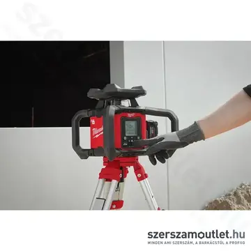MILWAUKEE M18 RLOHV1200-501C Akkus forgólézer + vevő kofferben (PIROS) (1x5,0Ah/18V) (4933493204)