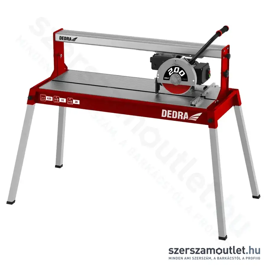 DEDRA 7815 Csempe vágógép 620mm, 800W (DED7815)