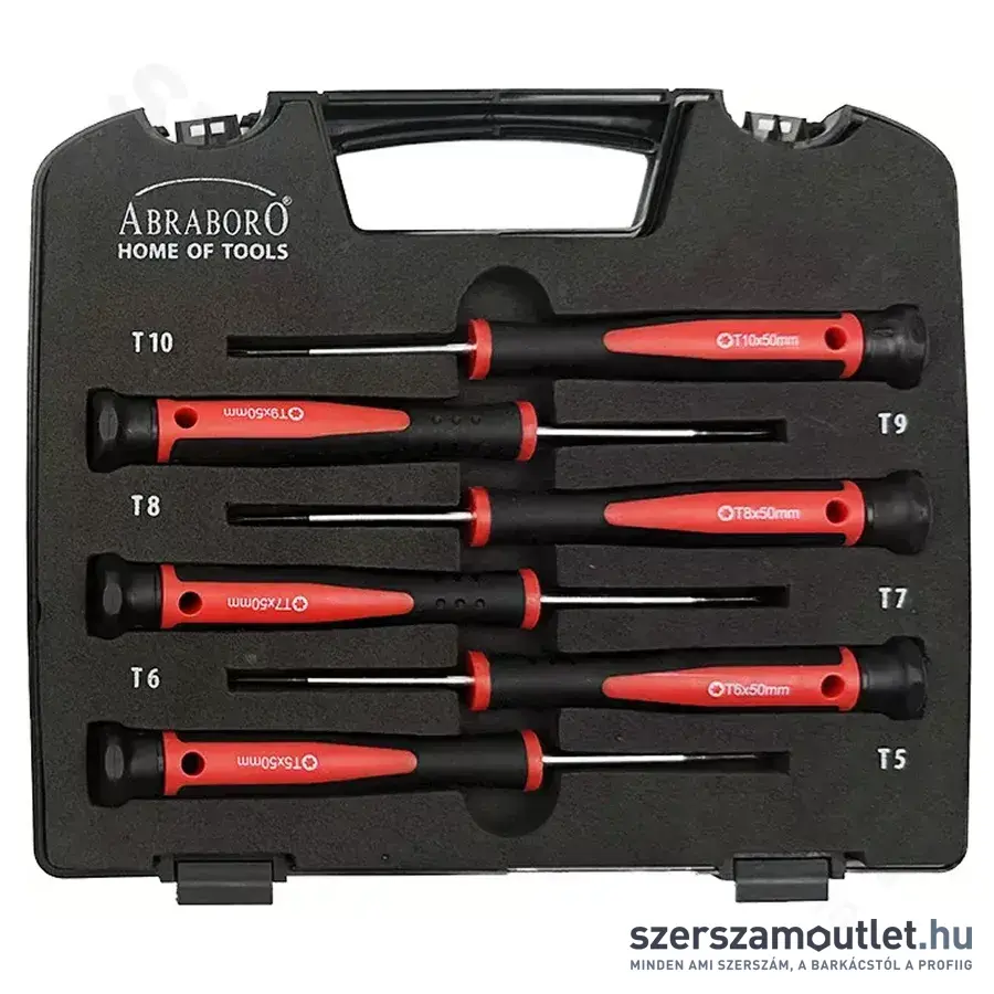 ABRABORO Műszerész csavarhúzó készlet TORX 6db-os (060951306002)