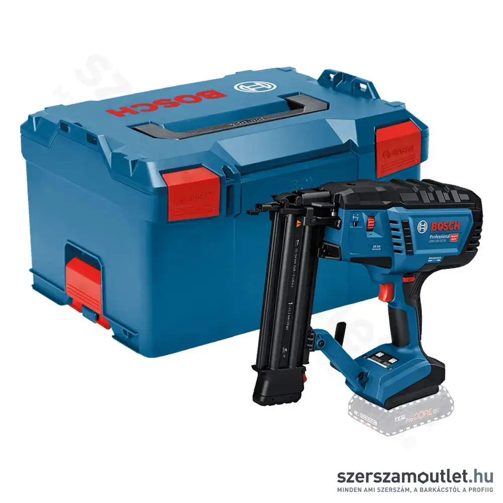 BOSCH GHN 18V-50 M Akkus Szegbelövő L-boxx kofferben (0° / 16-50 mm) (Akku és töltő nélkül)