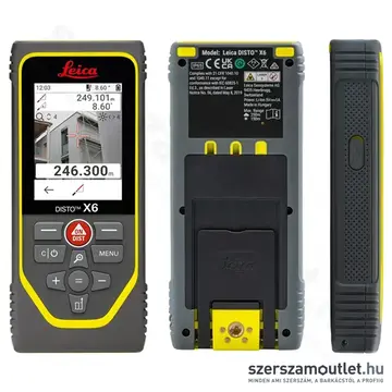 LEICA Disto X6 P2P SET Lézeres távolságmérő készlet 250m