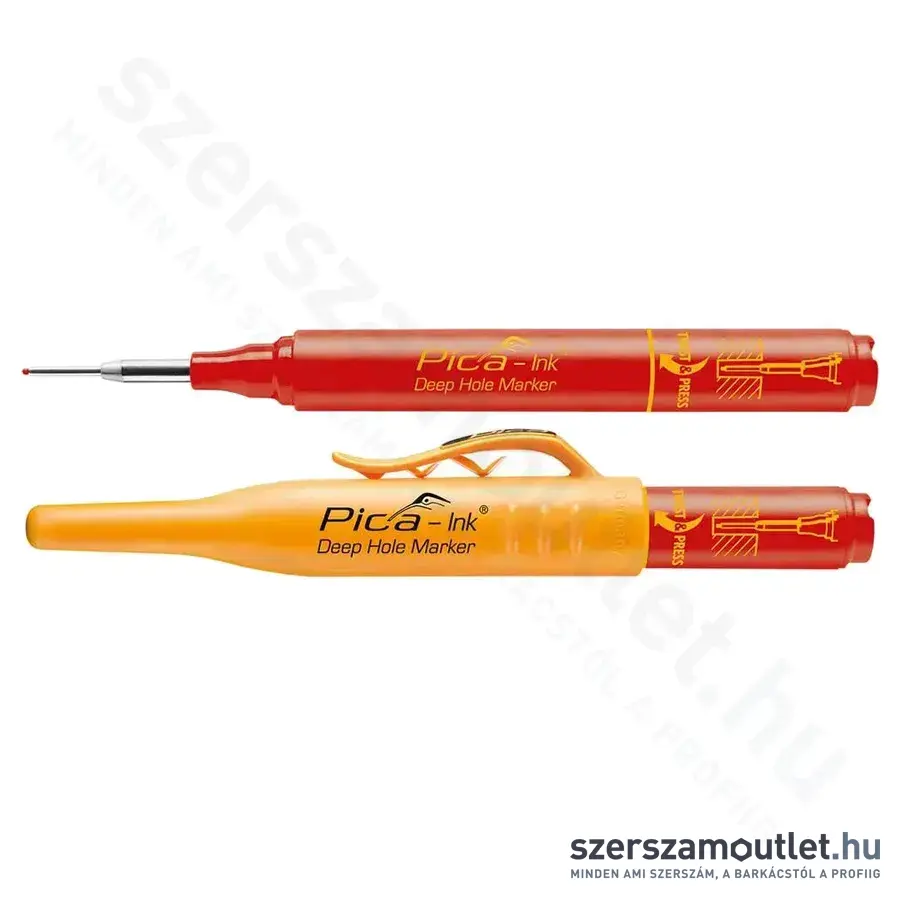 PICA INK Jelölőmarker mély lyukakhoz 1,5mm (Piros) (150/40)