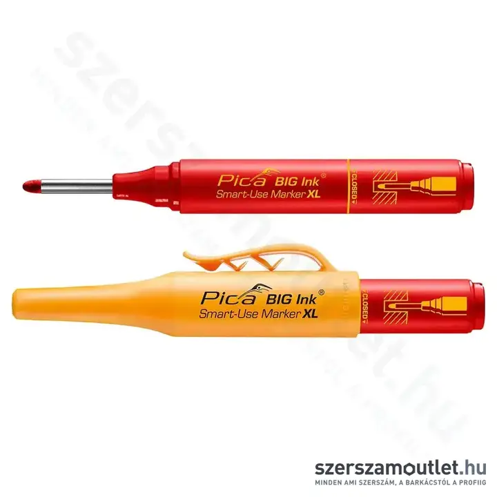 PICA INK Jelölőmarker mély lyukakhoz 2-4mm (Piros) (170/40)