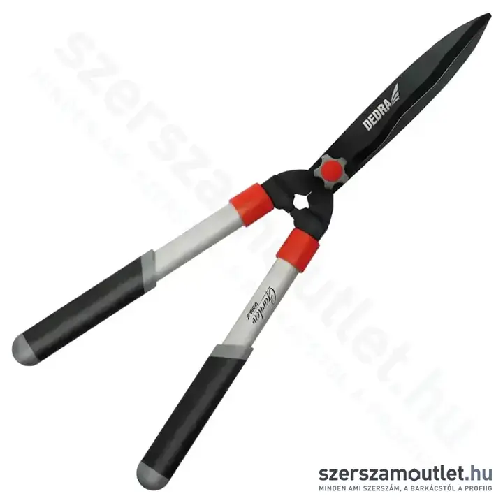 DEDRA Sövényvágó olló - hullámos éllel 62cm