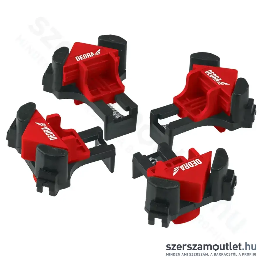 DEDRA Asztalos sarokszorító készlet belső szögekhez 5-22mm 4db-os (12A003)