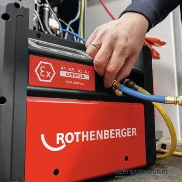ROTHENBERGER ROREC Pro A3 hűtőközeg lefejtő + AJÁNDÉK mérleg (R290, R32)