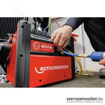 ROTHENBERGER ROREC Pro A3 hűtőközeg lefejtő + AJÁNDÉK mérleg (R290, R32)