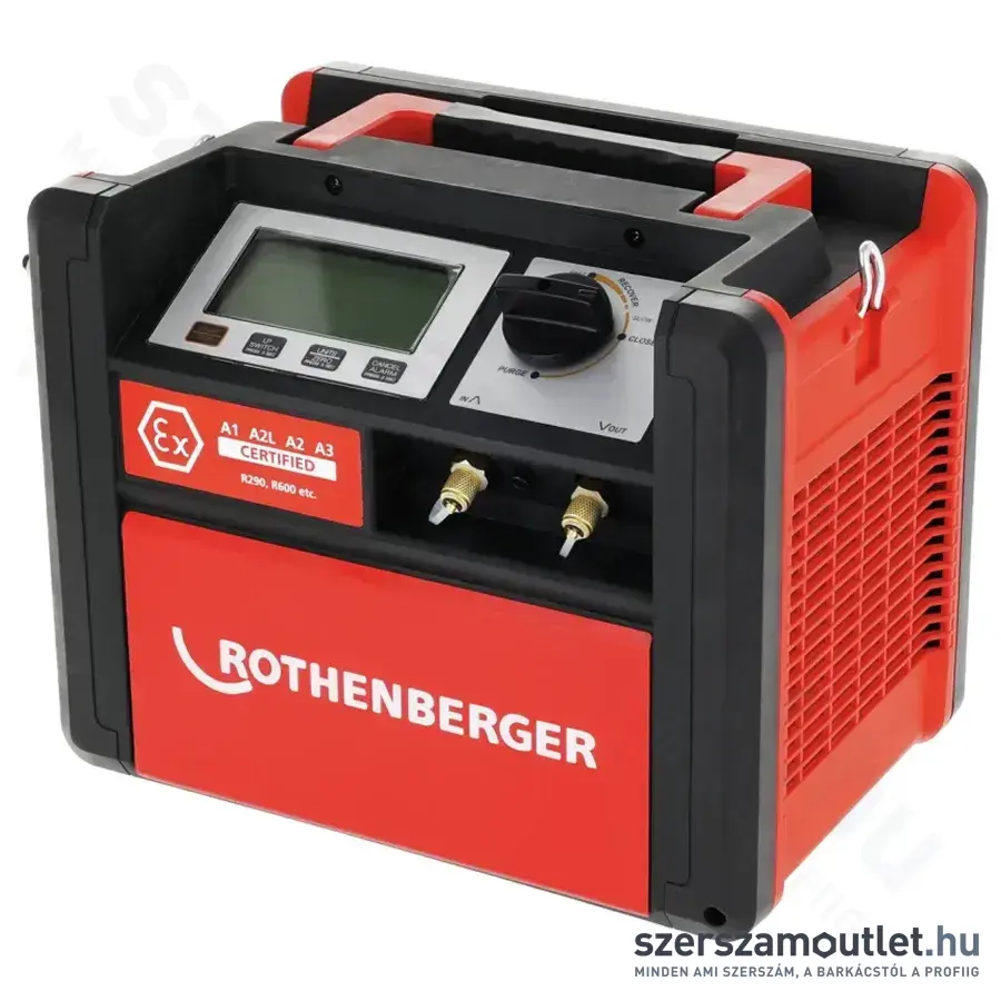 ROTHENBERGER ROREC Pro A3 hűtőközeg lefejtő