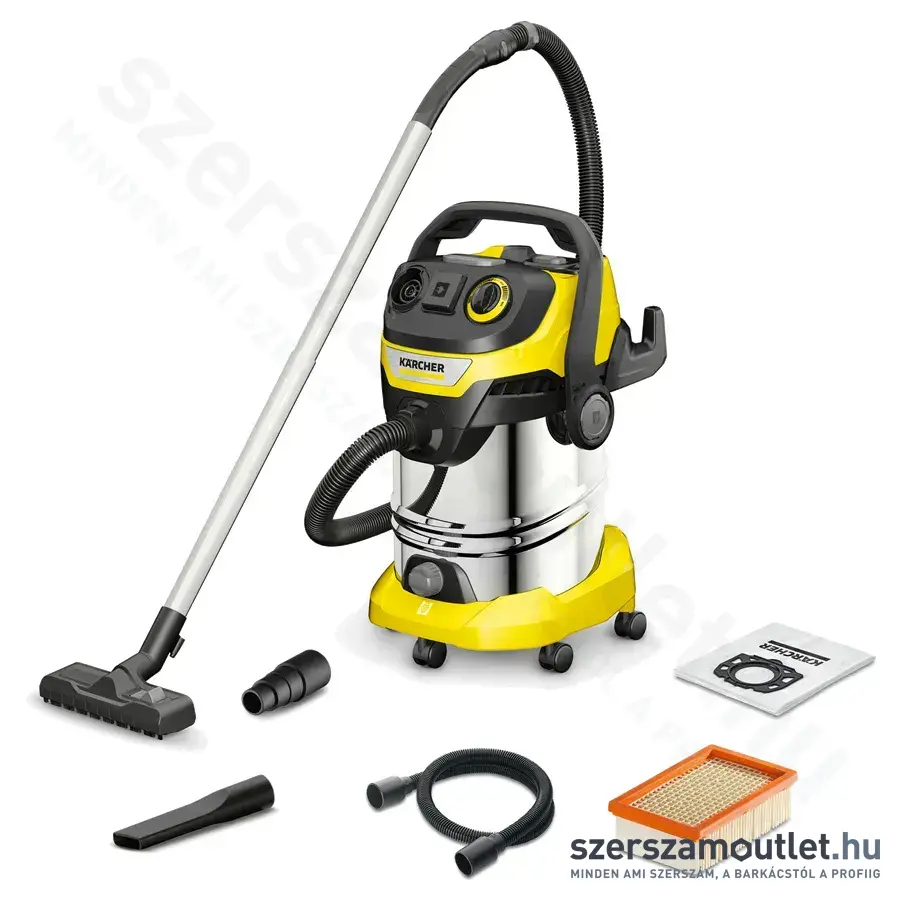 KARCHER WD6 P S V-30/6/22/T Nedves/száraz porszívó (30l, 1300W, 220-240V)