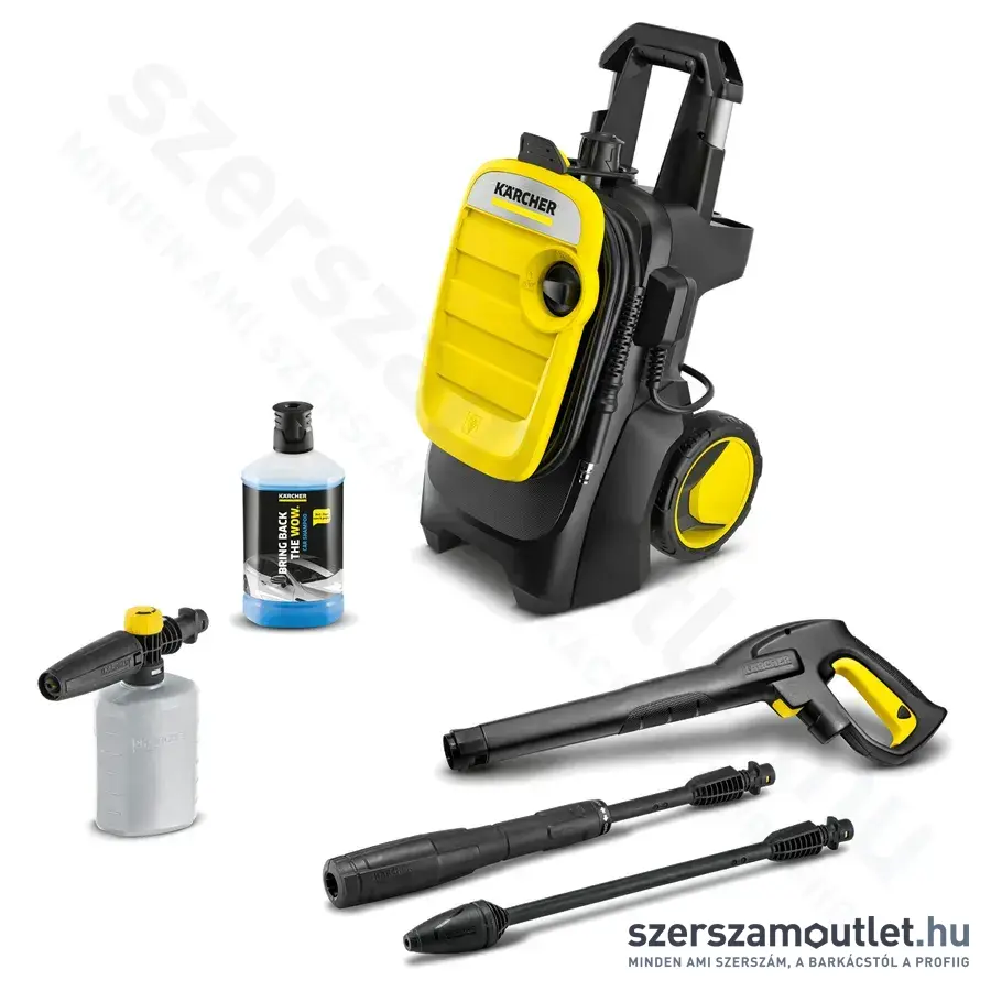 KARCHER K5 COMPACT FJ 6 SET Magasnyomású mosó (145bar, 500l/h, 40°, 230V/2100W)