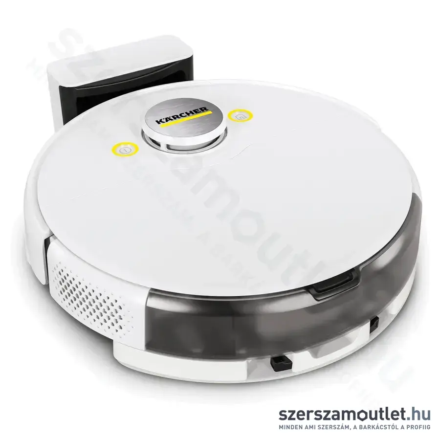 KARCHER RCV 5 Akkus robotporszívó felmosó funkcióval 85m2, 100-240V (5,2Ah akku és töltő)