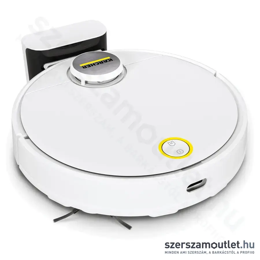 KARCHER RCV 3 Akkus robotporszívó felmosó funkcióval 85m2, 100-240V (3,2Ah akku és töltő)