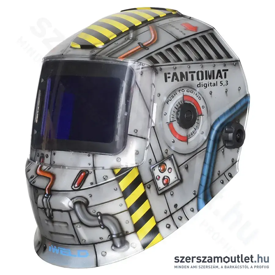 IWELD FANTOMAT 5.3 Automata hegesztő fejpajzs (industrial) (8FNTMAT53SIL)