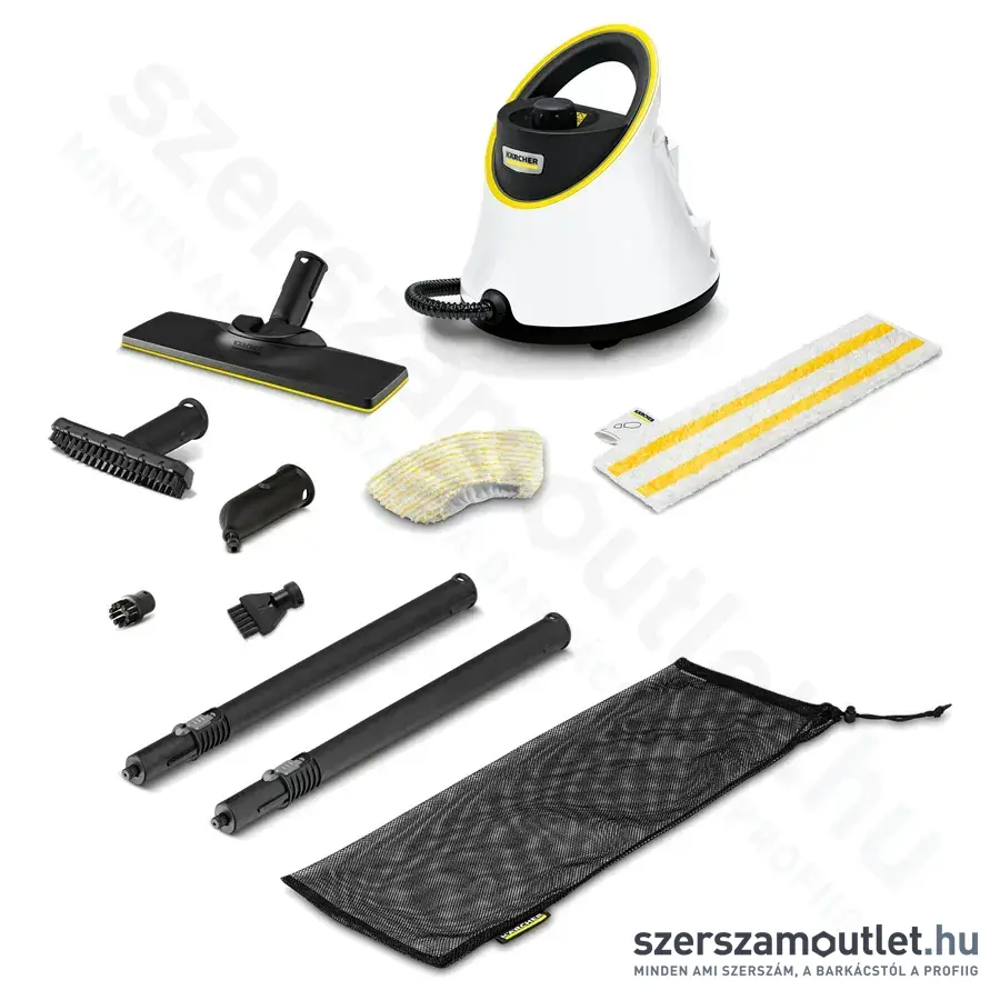KARCHER SC2 Deluxe Gőztisztító (75m2, 3,2bar, 1500W, 220-240V)