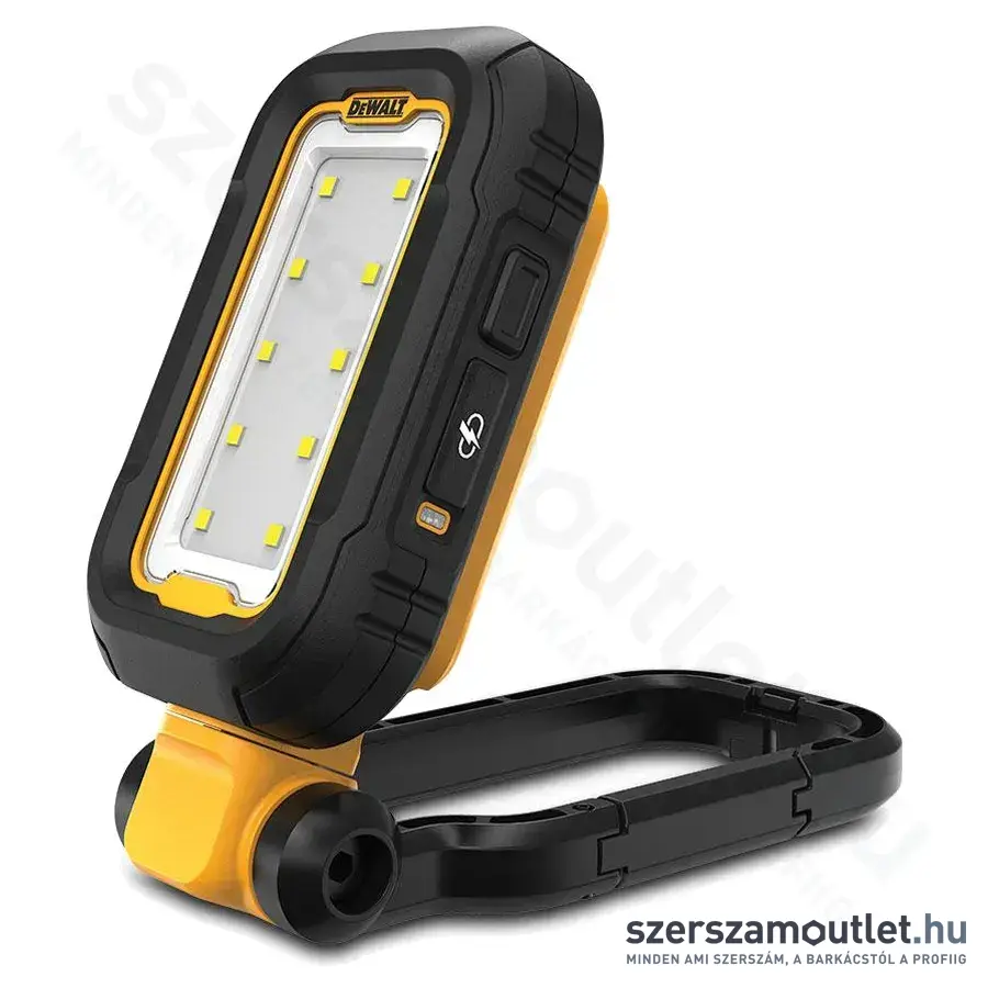 DEWALT Akkus újratölthető USB-C munkalámpa LED, 1000lm, IP54 (DCL182-XJ)