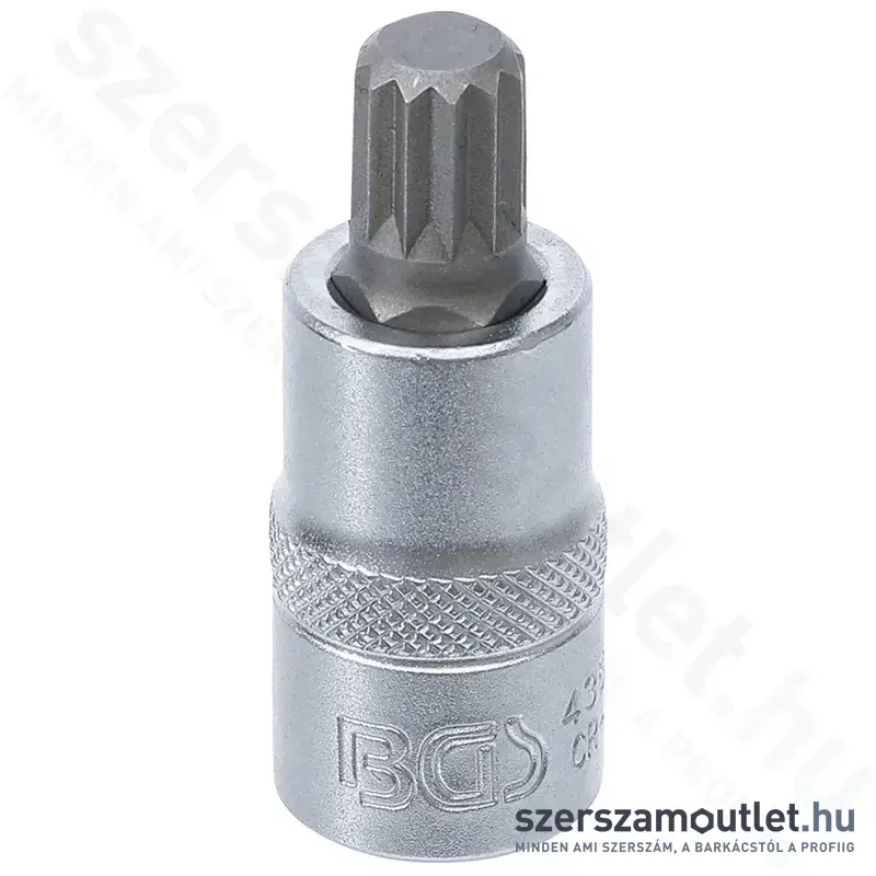BGS Spline (sűrű torx-XZN) bitfej-dugókulcs 1/2