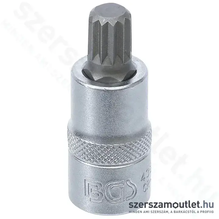 BGS Spline (sűrű torx-XZN) bitfej-dugókulcs 1/2