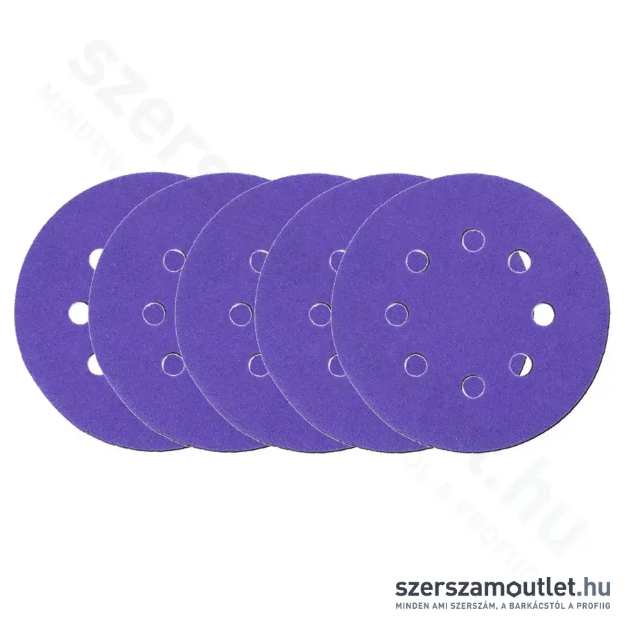 DEDRA Kerámia csiszolókorong 125mm P800 [5db]