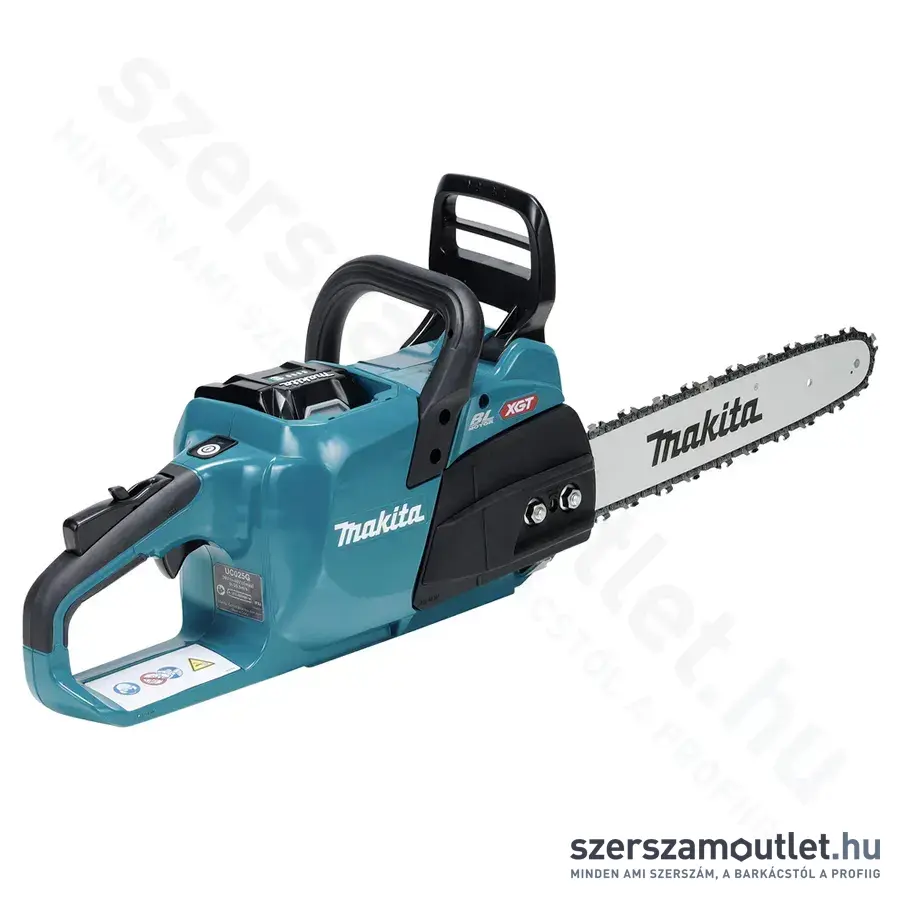 MAKITA UC025GZ Akkus szénkefementes láncfűrész 35cm (40V )(Akku és töltő nélkül)