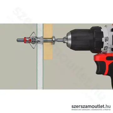 FISCHER DuoHM S PH TX Üreges, fém-nylon dübel ,D-fejű csavar, TX behajtás, 5x55mm (572924FIS)